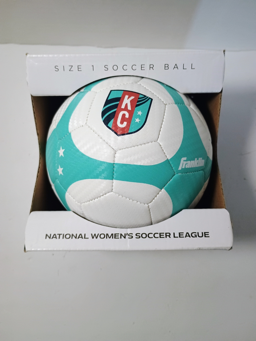 Kansas City Current NWSL Mini Soccer Ball, Size 1, KC